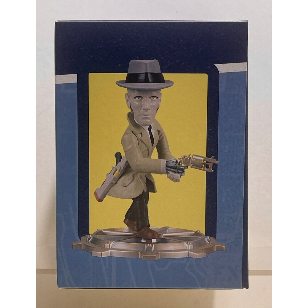 Loot Crate Fallout Screen Shots Nick Valentine figurine, Bethesda from 2017 NIB